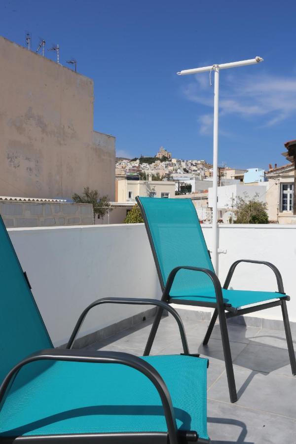 Welcome Home Syros Port Apartment Ermupoli Zewnętrze zdjęcie