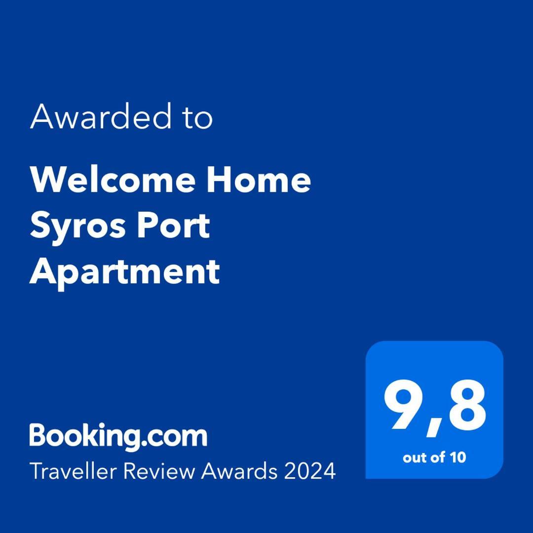 Welcome Home Syros Port Apartment Ermupoli Zewnętrze zdjęcie